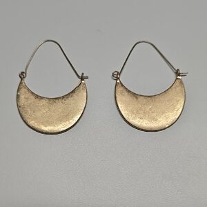 SOLD! Elegant Gold Hoop Earrings